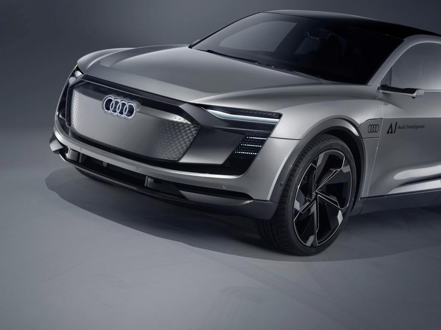 Детали экстерьера Audi Elaine Concept 2017 года  (фото 8 из 9)